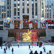 ijsbaan op Rockefeller  centre