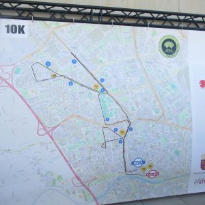 parcours halve marathon.