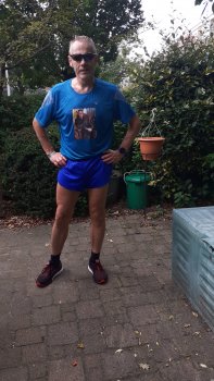 André Blok loopt halve marathon Murcia