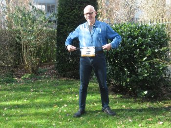 André Blok (60) loopt zijn 180 ste halve marathon tijdens CPC loop.